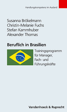 Kartonierter Einband Beruflich in Brasilien von Susanna Brökelmann, Alexander Thomas, Christin-Melanie Fuchs