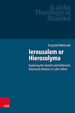 Livre Relié Ierousalem or Hierosolyma de Krzysztof Mielcarek