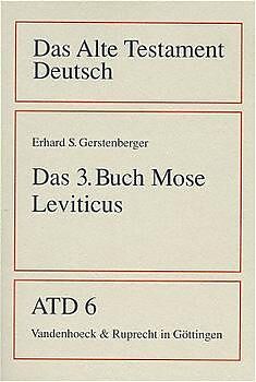 Kartonierter Einband Das dritte Buch Mose von Erhard S. Gerstenberger