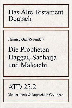 Die Propheten Haggai, Sacharja und Maleachi
