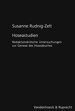 Fester Einband Hoseastudien von Susanne Rudnig-Zelt