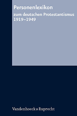Fester Einband Personenlexikon zum deutschen Protestantismus 19191949 von 