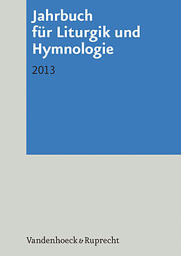 Kartonierter Einband Jahrbuch für Liturgik und Hymnologie von 