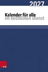 Kartonierter Einband Kalender für alle im kirchlichen Dienst von 
