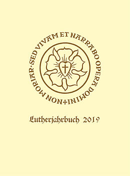 Fester Einband Lutherjahrbuch 86. Jahrgang 2019 von 