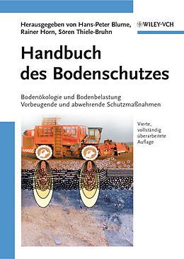 Fester Einband Handbuch des Bodenschutzes von 