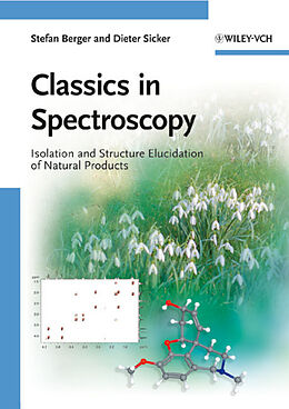 Couverture cartonnée Classics in Spectroscopy de Stefan Berger, Dieter Sicker