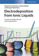 Livre Relié Electrodeposition from Ionic Liquids de 