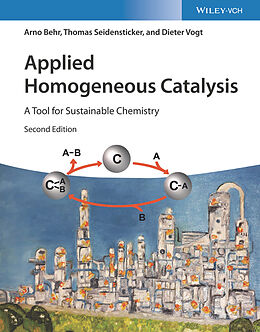 Couverture cartonnée Applied Homogeneous Catalysis de Arno Behr, Thomas Seidensticker, Dieter Vogt