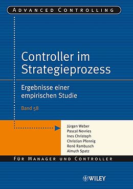 Kartonierter Einband Controller im Strategieprozess von Jürgen Weber, Pascal Nevries, Ines Christoph