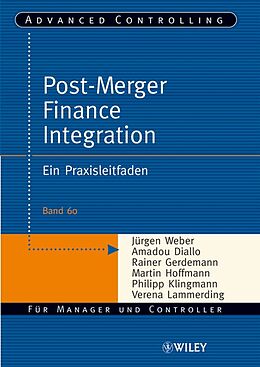 Kartonierter Einband Post-Merger Finance Integration von Jürgen Weber, Martin Hoffmann, Philipp Klingmann
