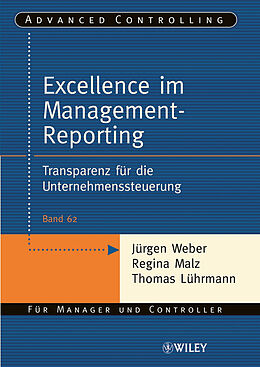 Kartonierter Einband Excellence im Management-Reporting von Jürgen Weber, Regina Malz, Thomas Lührmann