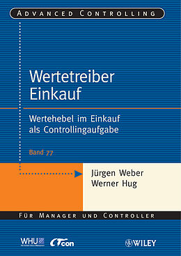 Kartonierter Einband Wertetreiber Einkauf von Werner Hug, Jürgen Weber