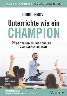 Kartonierter Einband Unterrichte wie ein Champion von Doug Lemov