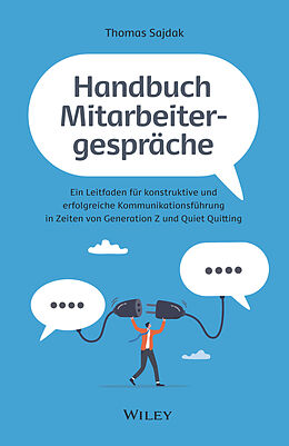 Fester Einband Handbuch Mitarbeitergespräche von Thomas Sajdak
