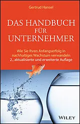 Fester Einband Das Handbuch für Unternehmer von Gertrud Hansel