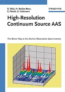 E-Book (pdf) High-Resolution Continuum Source AAS von Bernhard Welz, Helmut Becker-Ross, Stefan Florek