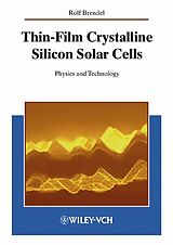 E-Book (pdf) Thin-Film Crystalline Silicon Solar Cells von Rolf Brendel