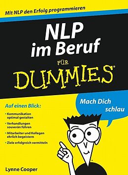 E-Book (epub) NLP im Beruf für Dummies von Lynne Cooper