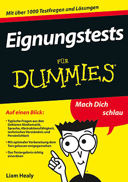 E-Book (epub) Eignungstests für Dummies von Liam Healy