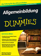 E-Book (epub) Allgemeinbildung für Dummies von Winfried Göpfert, Horst Herrmann