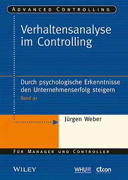 E-Book (epub) Verhaltensanalyse im Controlling von Jürgen Weber, Stefan Linder, Maximilian Riesenhuber