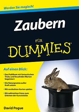 Kartonierter Einband (Kt) Zaubern für Dummies von David Pogue
