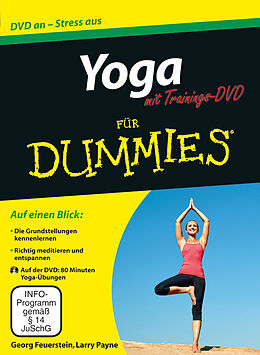 Kartonierter Einband Yoga für Dummies mit Video-DVD von Georg Feuerstein, Larry Payne