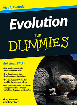 Kartonierter Einband Evolution für Dummies von Greg Krukonis, Tracy L. Barr