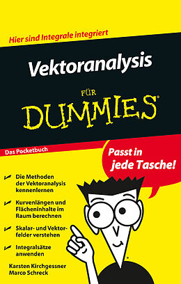 Kartonierter Einband Vektoranalysis für Dummies. Das Pocketbuch von Karsten Kirchgessner, Marco Schreck