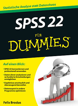 Kartonierter Einband SPSS 22 für Dummies von Felix Brosius