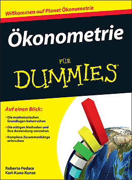 Kartonierter Einband Ökonometrie für Dummies von Roberto Pedace, Karl-Kuno Kunze