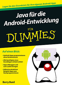 Kartonierter Einband Java für die Android-Entwicklung für Dummies von Barry Burd