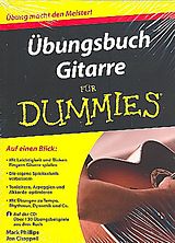 Kartonierter Einband Übungsbuch Gitarre für Dummies von Mark Phillips, Jon Chappell