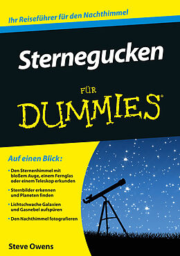 Kartonierter Einband (Kt) Sternegucken für Dummies von Steve Owens
