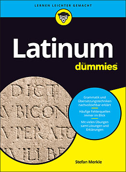 Kartonierter Einband Latinum für Dummies von Stefan Merkle