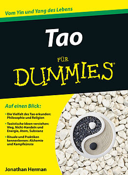 Kartonierter Einband Tao für Dummies von Jonathan Herman