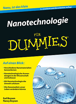 Kartonierter Einband Nanotechnologie für Dummies von Earl Boysen, Nancy Boysen