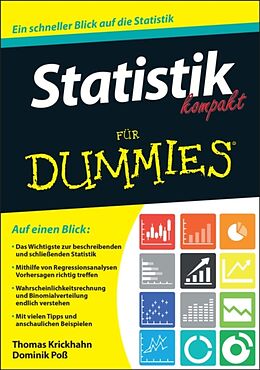 Kartonierter Einband Statistik kompakt für Dummies von Thomas Krickhahn, Dominik Poß