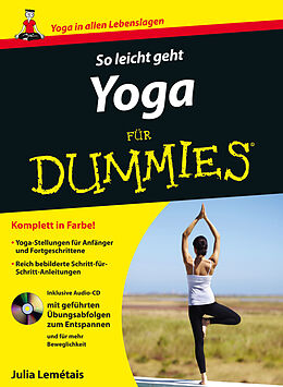 Kartonierter Einband So leicht geht Yoga für Dummies von Julia Lemétais