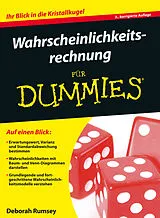 Kartonierter Einband Wahrscheinlichkeitsrechnung für Dummies von Deborah J. Rumsey