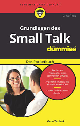 Kartonierter Einband Grundlagen des Small Talk für Dummies Das Pocketbuch von Gero Teufert