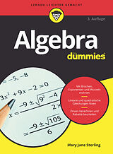 Kartonierter Einband Algebra für Dummies von Mary Jane Sterling