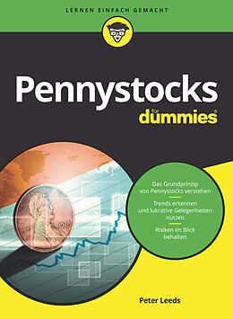 Kartonierter Einband Pennystocks für Dummies von Peter Leeds
