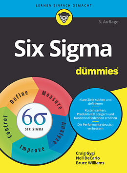 Kartonierter Einband Six Sigma für Dummies von Craig Gygi, Neil DeCarlo, Bruce Williams