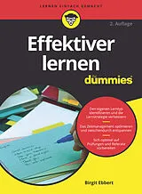 Kartonierter Einband Effektiver Lernen für Dummies von Birgit Ebbert