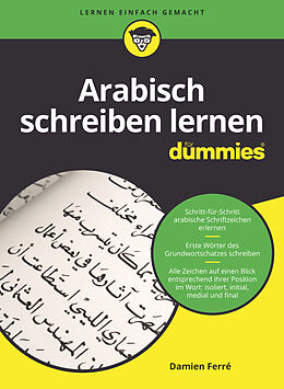 Kartonierter Einband Arabisch schreiben lernen für Dummies von Damien Ferré