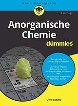 Kartonierter Einband (Kt) Anorganische Chemie für Dummies von Uwe Böhme