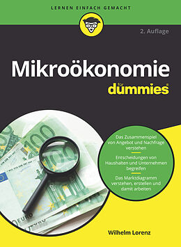 Kartonierter Einband Mikroökonomie für Dummies von Wilhelm Lorenz