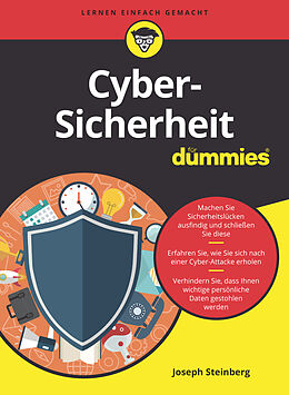 Kartonierter Einband Cyber-Sicherheit für Dummies von Joseph Steinberg, Michaela Haller